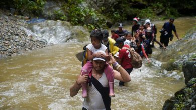 Photo of Migrants crossing Panama’s Darien Gap in increasing numbers