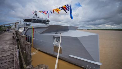 Photo of New GDF patrol boat named after Colonel Shahoud