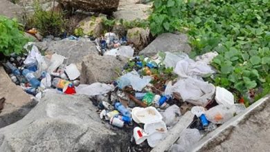 Photo of Garbage build-up evident as persistent rain hits city