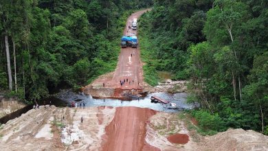 Photo of Did creek diversions play role in washing away section of Lethem Trail?