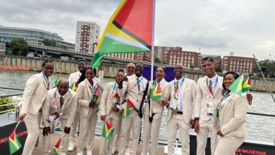 Photo of Flotilla on Seine, rain and Celine Dion mark start of Paris Olympics