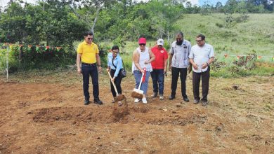 Photo of Sod turned for Monkey Mountain Secondary School