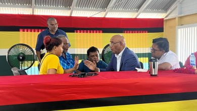 Photo of Mother of Canefield children who died at NA Hospital meets Jagdeo, still seeking justice