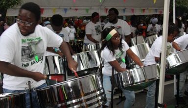 Photo of CLACC-C showcases pre-World Steel Pan Day celebration