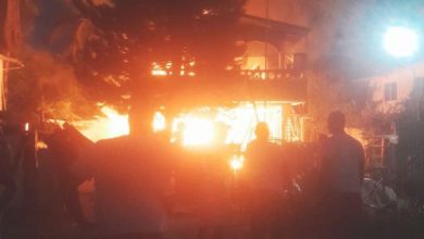 Photo of Fire caused by electric stove destroys home at Kwakwani