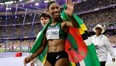 Photo of Dominica throws huge party for gold medalist