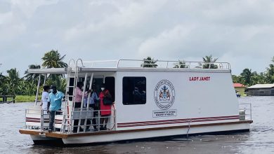 Photo of Dental boat  `Lady Janet’ down