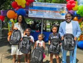 Photo of Sen. Parker partners with community for 17th back-to-school event