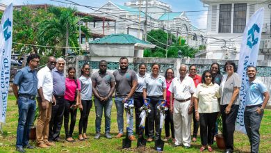 Photo of Trust Company turns sod for office on Brickdam