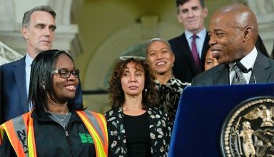 Photo of Adams celebrates making NYC ‘safer, cleaner, more affordable’