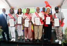 Photo of Pols, grand marshals and honors at Caribbean Carnival