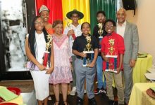 Photo of Grenadian-American Ex-Teachers’ group awards students in essay, poetry contests