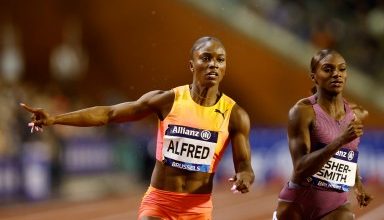 Photo of St. Lucia honors Olympic champion Julien Alfred