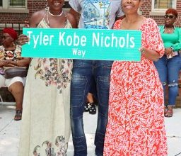 Photo of Brooklyn street co-named in honor of Vincentian-American youth fatally knifed two days before Christmas in December 2020