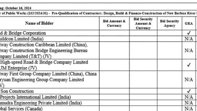 Photo of Lone local company in mix of pre-qualification bids for Berbice bridge