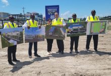 Photo of Sod turned for Blue Water Shipping facility on Durban Park