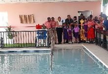 Photo of Trinidad businessman donates swimming pool for differently-abled