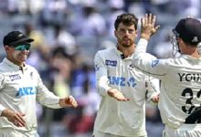 Photo of Santner sparkles with seven wickets as NZ skittle India for 156