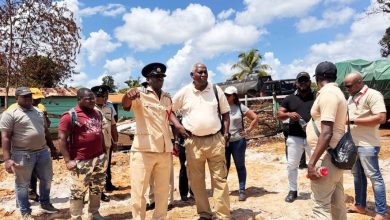 Photo of Benn promises fire prevention equipment on visit to Puruni Landing