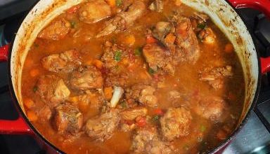 Photo of Caribbean Stewed Chicken With Lentils