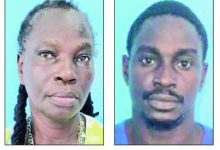 Photo of Arakaka mother and son nabbed with over 280g of cannabis