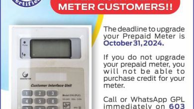 Photo of GPL urges customers to have prepaid meters upgraded