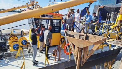 Photo of Guyana Port Inc launches US$4m Cutter Suction dredger