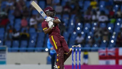 Photo of Lewis fireworks, Motie four-for power West Indies to huge win