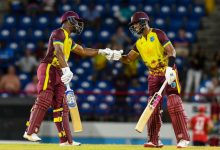 Photo of Hope, Lewis blitz power Windies to consolation win in 219-run chase