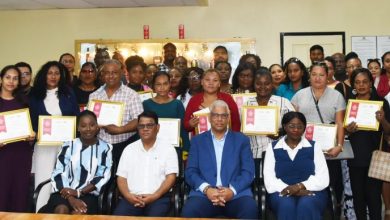 Photo of Fifty-six graduate from Coca-Cola small-business training