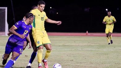 Photo of De Rosario hat-trick powers Guyana to 5-3 victory over Barbados