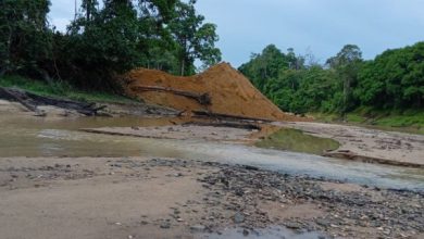 Photo of Mines officers turning a blind eye to pollution of creeks in Barama area