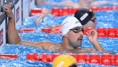 Photo of Carter splashes to 100m freestyle bronze