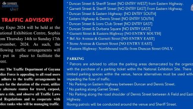 Photo of Traffic advisory for GuyExpo