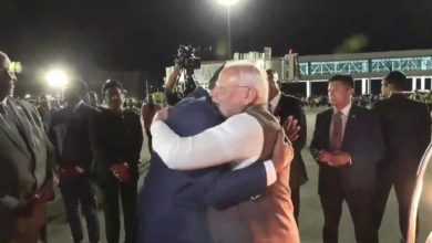 Photo of Indian PM arrives