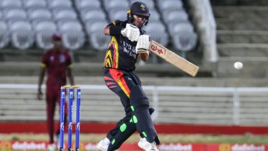 Photo of Anderson, Savory fifties guide stuttering Harpy Eagles to two-wicket win over WI Academy 