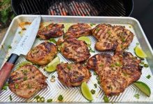 Photo of Lemongrass Grilled Chicken And Pork Chops