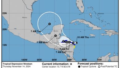 Photo of Central America braces for Tropical Storm Sara’s ‘life-threatening’ downpour