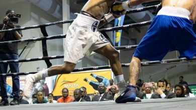 Photo of Elton Dharry KOs Colombian Ramirez in main event