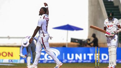 Photo of Seales’ 4-5 gives Windies control as Bangladesh fold for 164