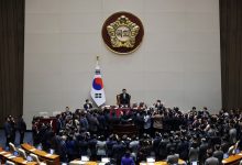 Photo of South Korea’s parliament impeaches acting president Han, as Yoon goes on trial