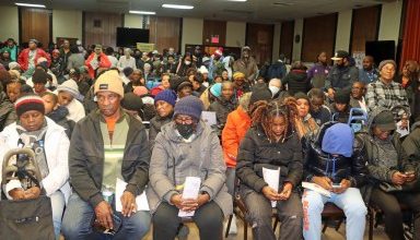 Photo of Brooklyn Canarsie Lions host Brotherhood Service, distributes Thanksgiving gift packages to community