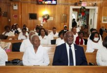 Photo of Pastor Roger Jackson urges FSUMC Ushers to ‘keep on keeping on’