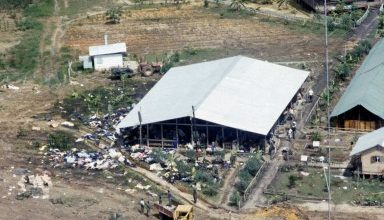 Photo of Row over Jonestown mass suicide site