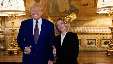 Photo of Italy’s Meloni boosts ties with Trump in surprise Florida visit