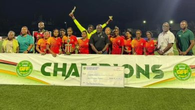 Photo of GDF A wins Women’s Football Championship