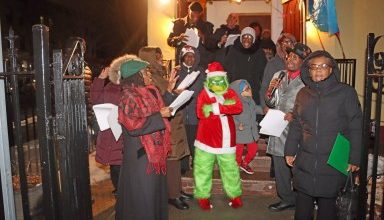 Photo of Caroling, Candlelight Service climax Christmas celebration at FSUMC