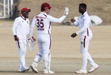 Photo of Jangoo hits unbeaten 63, Sinclair bags three-fer as Windies XI seize control  in tour match against Pakistan Shaheens