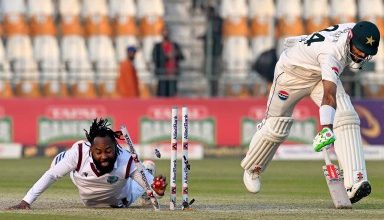 Photo of Windies take 9-run lead against Pakistan