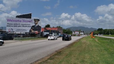 Photo of CAL pilots express pay frustration on billboard near airport